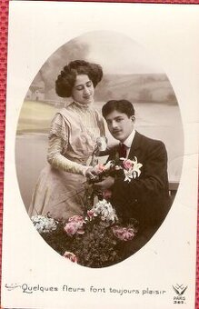 Staré francúzske pohľadnice 1