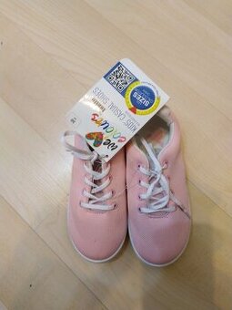 Ružové tenisky s bielou podrážkou, veľkosť 30, 35 a 36