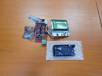 CNC / 3D RAMPS 1.4 + Arduino Mega + 5xDRV8825+displej