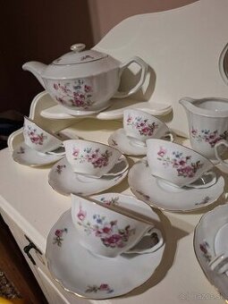 porcelánová čajová (kávová) súprava