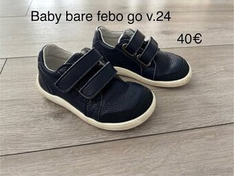 Prechodné topánky / tenisky Baby bare febo go, v. 24