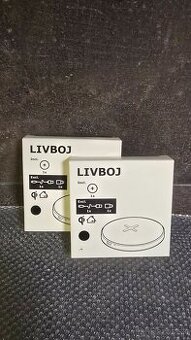 IKEA Livboj bezdrotova nabijacka cierna wireless