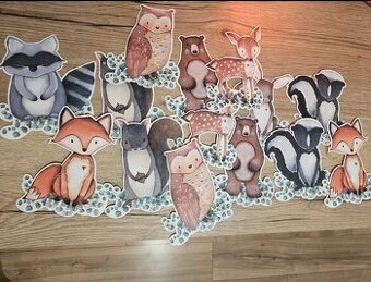 Výzdoba na detskú oslavu v štýle les