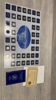 Zbierka minci americkych prezidentov