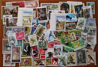 Známky 70ks - fauna 24