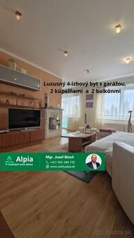 Veľkometrážny 4-izbový byt s garážou v  lokalite POPRAD