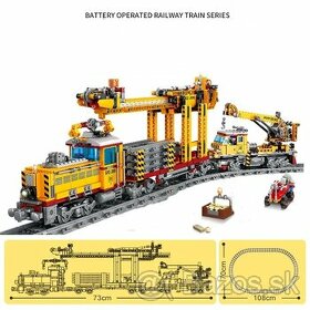 Vlak skladačka komp. s Lego 2 druhy - 1