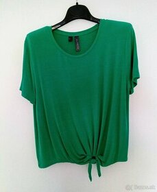 Tričko zelené s uzlíkom č. 40