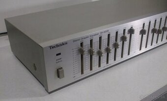 Equalizer strieborny 2x7 pasmovy TECHNICS SH-8025 vyr. JAPAN