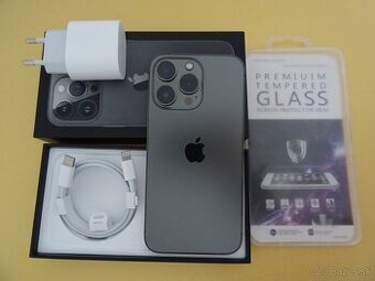iPhone 13 PRO 128GB GRAPHITE - ZÁRUKA 1 ROK - 100% BATERIA