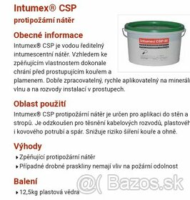 Intumex protipožiarny náter