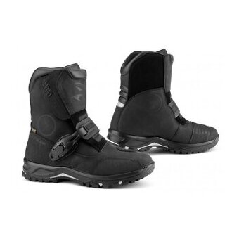 kožene turisticke cizmy falco marshall black vel.45