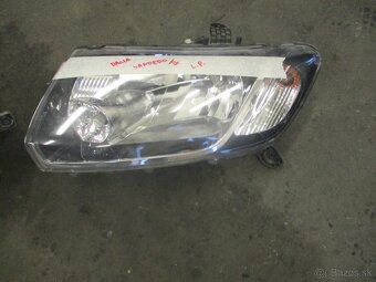 predne svetlo lave Dacia Sandero 2 , 2012-2016