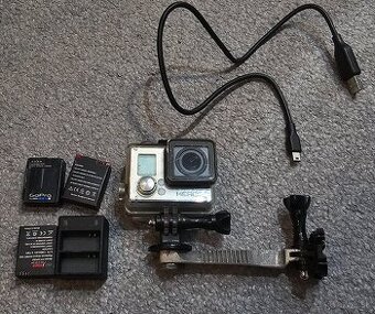 GoPro Hero 3+Black + príslušenstvo na moto