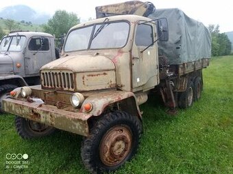Praga V3S hydraulicka ruka vyvozka Vyvažačka