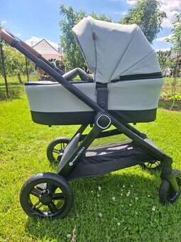 Kočík PETITE&MARS kombinovaný 2v1 Trails Iron Green