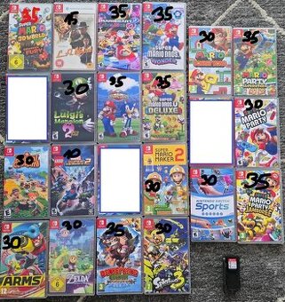 Nintendo SWITCH hry