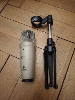 Mikrofón kondenzátorový Behringer C1 + stojan