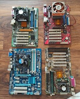 Základná doska + CPU + Chladič + RAM
