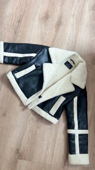 Tepla kožená bunda - XS/S