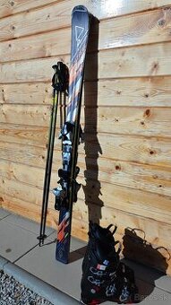 LYŽE SALOMON MUSTANG 154CM + FISCHER CRUZAR 80 XTR 26CM