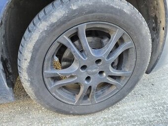 Hliníkové disky 4x108 + zimné pneu 215/55r16