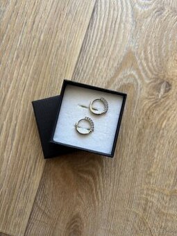 Strieborné náušnice kruhy