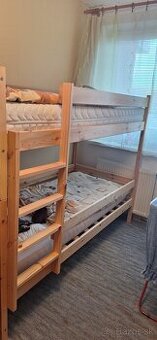 Detská  poschodová postel