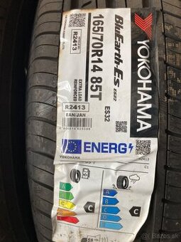Yokohama letné 165/70R14 - 2ks nové