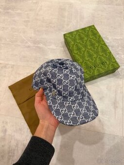 GUCCI modrá šiltovka