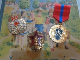 stare hasicske medaile - CSSR