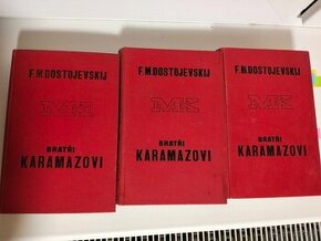 Zväzky -kniha "Bratři Karamazovi  F. M. Dostojevskij", 1929 - 1