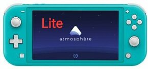 Nintendo Switch Lite TYRKYS AMS Atmosphère/Hekate