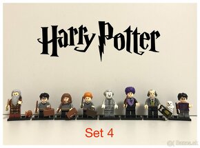 Rôzne figúrky Harry Potter (8ks) typ lego - nove
