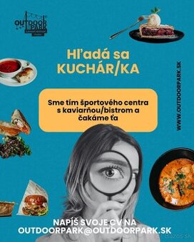 Hľadáme kuchárku alebo kuchára - TPP alebo brigáda.