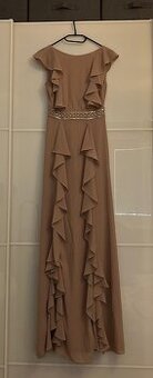 Telové/ Nude elegantne saty