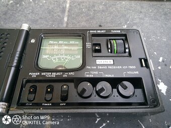 Vintage Rádio SONY ICF 7800