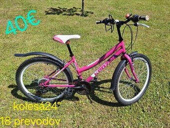 Predám dievčenské bicykle