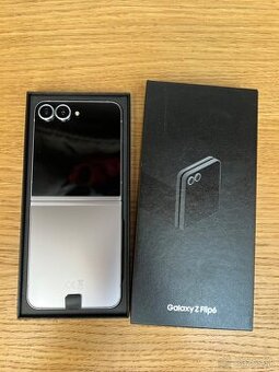 Predám SAMSUNG GALAXY Z FLIP 6 12GB/256GB, TOP stav, ZARUKA