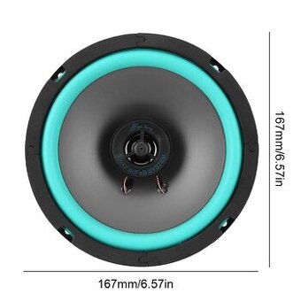 Predám 2ks repro 4Ω, 100W, 92dB