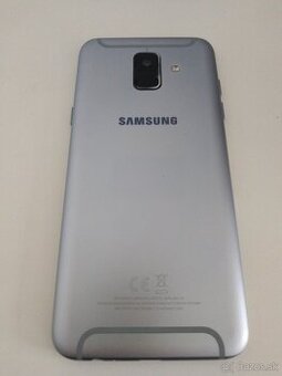 Samsung A6 strieborný