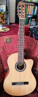 Elektroakustická gitara Valencia VC704CE Natural