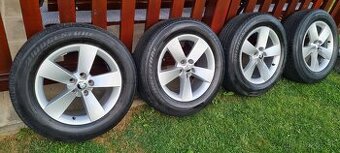 ORIGINAL DISKY SKODA 5x112 R17 + LETNE 215/65 R17