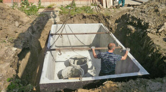 BETONOVÁ ŽUMPA 12m3, BETÓNOVÁ NÁDRŽ NA VODU - Výrobca