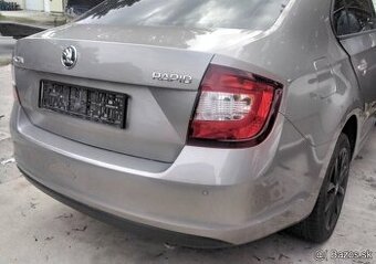 Škoda RAPID 2016 predám Zadný nárazník, piate dvere, ZADNÁ N