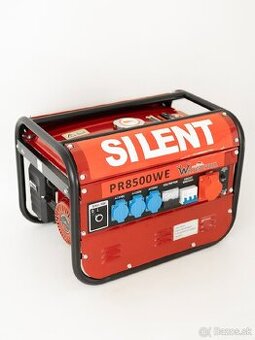 Tichý benzínový generátor WALTER STAHL PR8500WE – 3500W, 230
