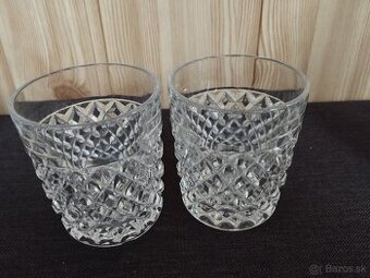 Retro,kryštáľová karafa, súprava