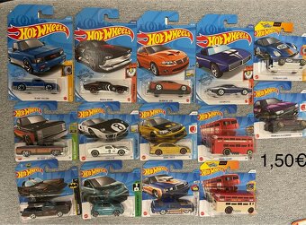 Hot Wheels, Matchbox mix (1x Mini GT)