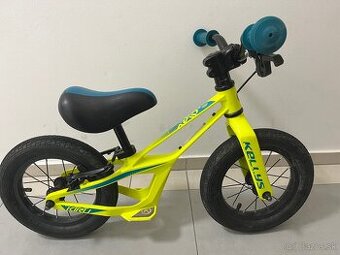 Kellys KIRU RACE odrážadlo,12", neónová žltá