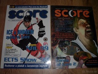 herné časopisy SCORE,LEVEL,DOUPE,EXCALIBUR a ine